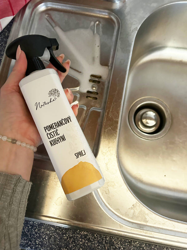 Natasha Pomerančový čistič kuchyní - sprej (500 ml)