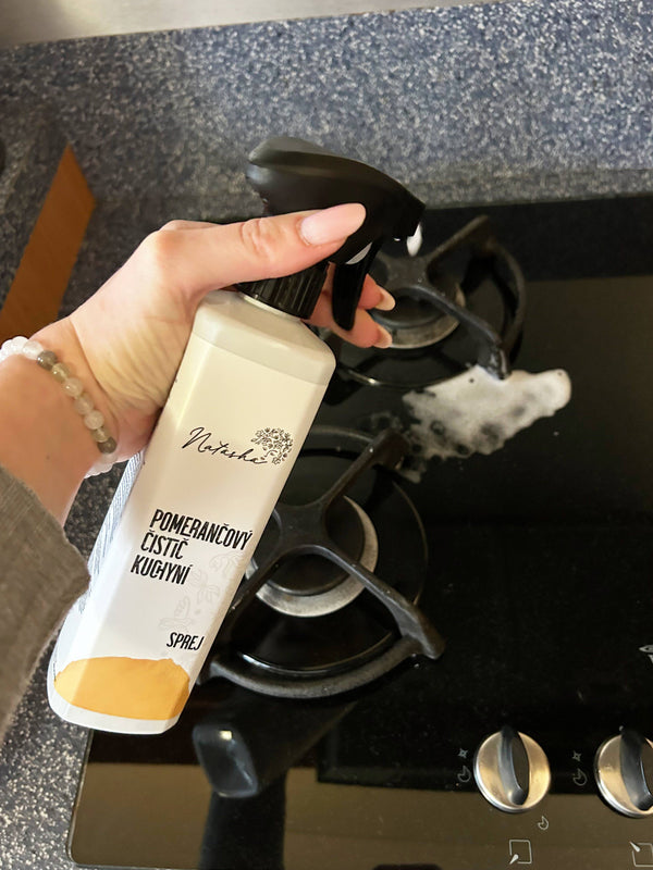 Natasha Pomerančový čistič kuchyní - sprej (500 ml)