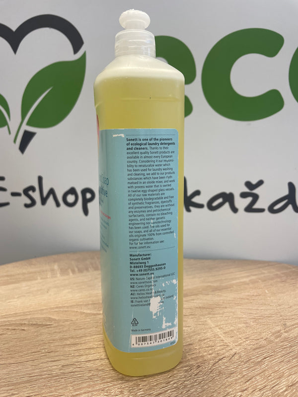 Sonett tekuté mydlo Sensitive <tc>BIO</tc> (1 l) - II. kvalita
