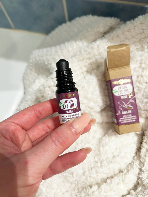 Purity Vision Liftingový roll-on olej na oční okolí (5 ml) - noční