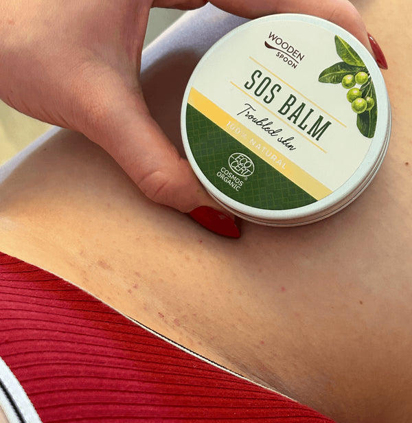 Drevená lyžička SOS balzam <tc>BIO</tc>