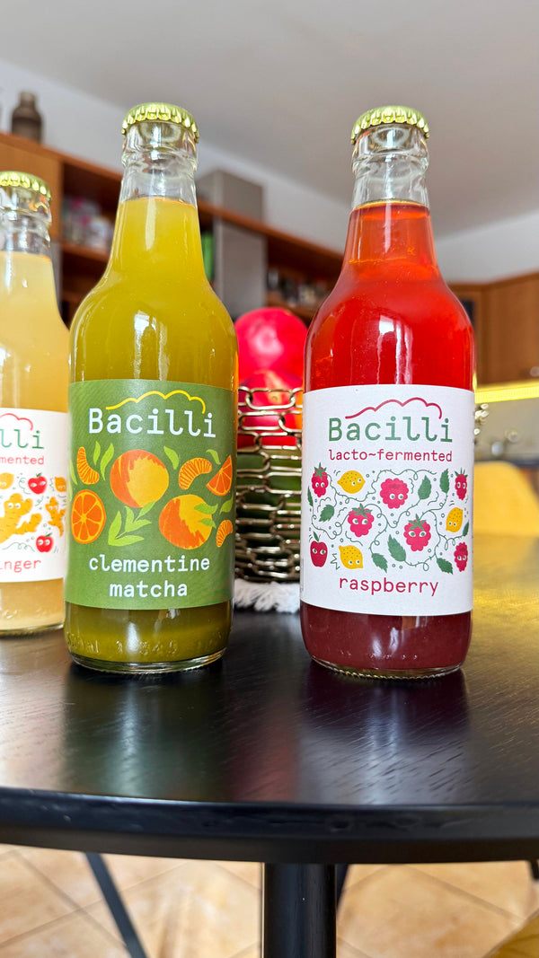 Bacilli Limonáda fermentovaná BIO - Malinovka (330 ml)