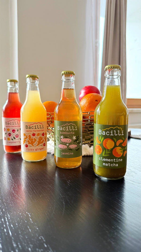 Bacilli Limonáda fermentovaná BIO - Fizzy ginger (330 ml)