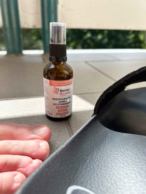 Kvitok Barrier Booster Deodorant ve spreji se stříbrem (50 ml)