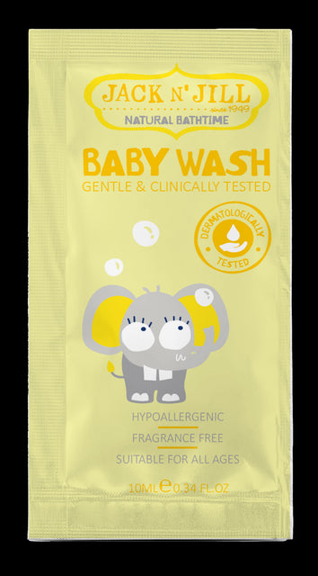 Jack n' Jill Sprchový gel pro miminka od narození - vzorek (10 ml)