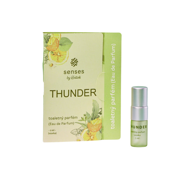 Kvitok Senses Toaletný parfém Thunder - vzorka (2 ml)