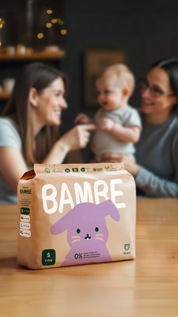 Bambe Ekoplenky - vel. S (2 - 6 kg) (40 ks)