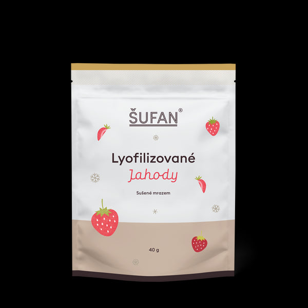 Šufan Jahody sušené mrazem (40 g)