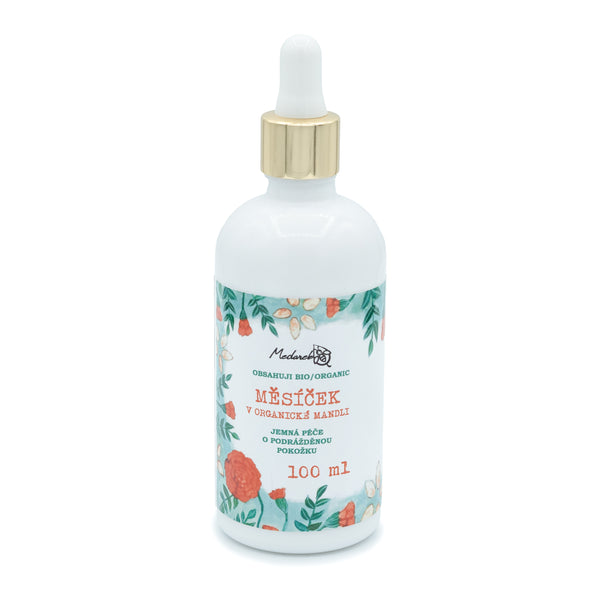 Medarek Měsíček v organické mandli (100 ml)
