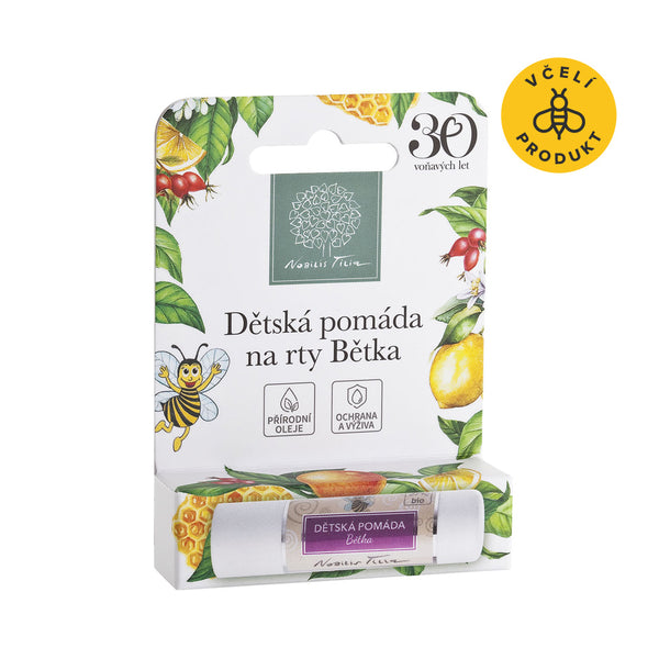 Nobilis Tilia Detská pomáda na pery Bětka (4,2 g)