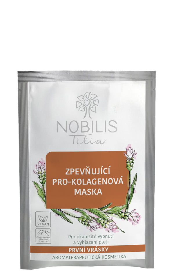 Nobilis Tilia Zpevňující pro-kolagenová maska slupovací (25 g)
