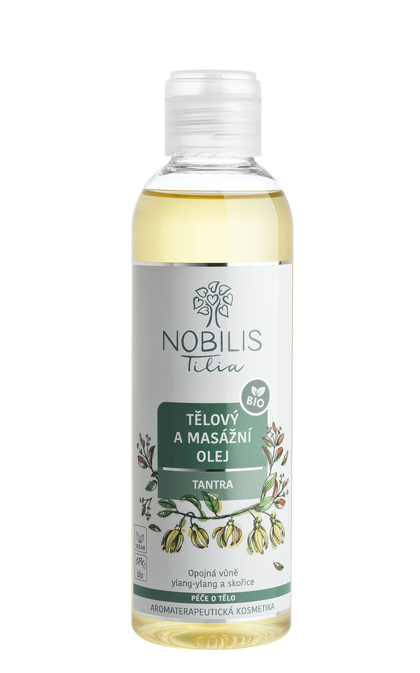 Nobilis Tilia Tantra telový a masážny olej <tc>BIO</tc> (200 ml)