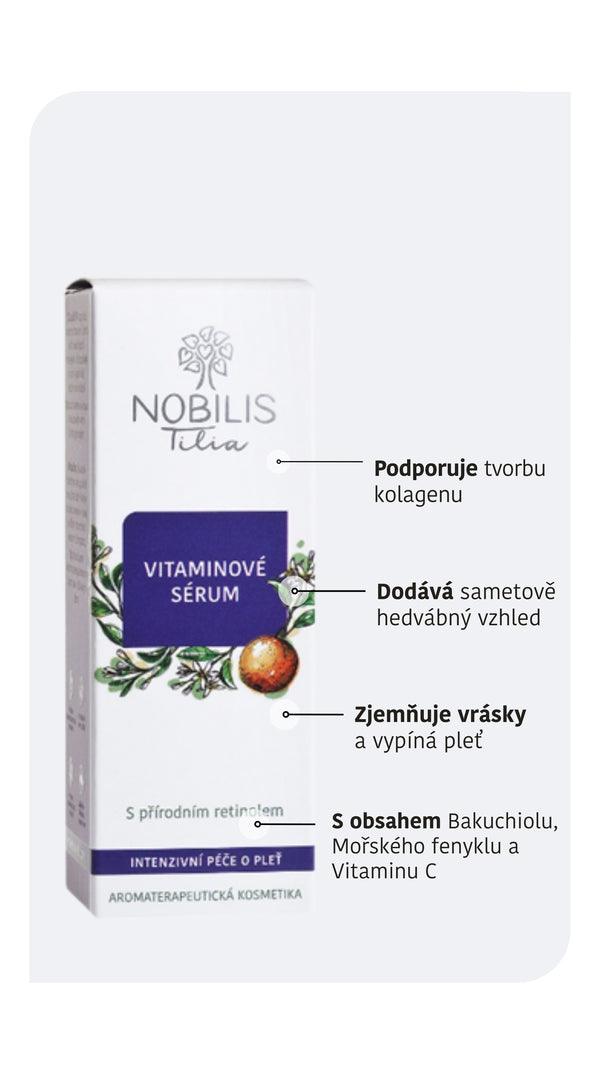 Nobilis Tilia Vitaminové pleťové sérum (20 ml)