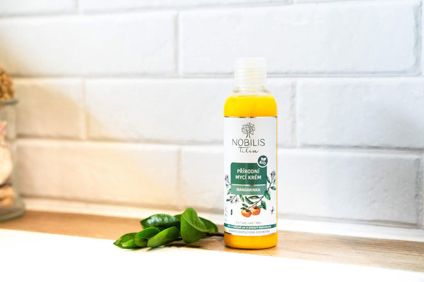 Nobilis Tilia Mandarinkový mycí krém na ruce i tělo BIO (200 ml)