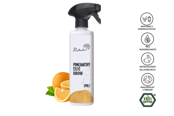 Natasha Pomerančový čistič kuchyní - sprej (500 ml)