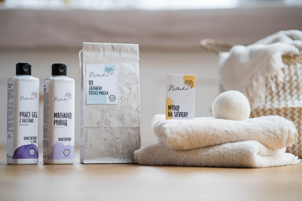 Natasha Prací gel z kaštanů Pomeranč - koncentrát