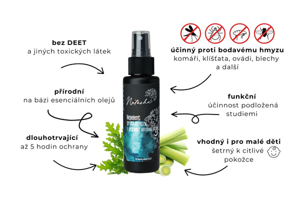 Natasha Ochranný sprej do přírody