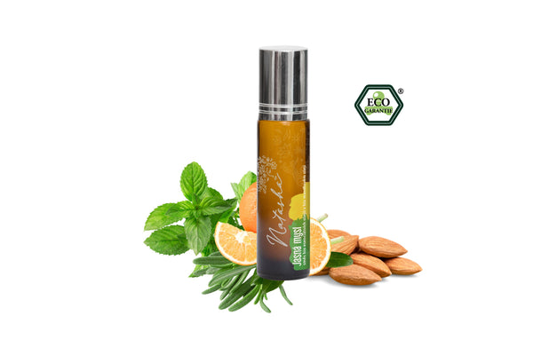 Natasha Roll-on Směs esenciálních olejů - Jasná mysl (10 ml)