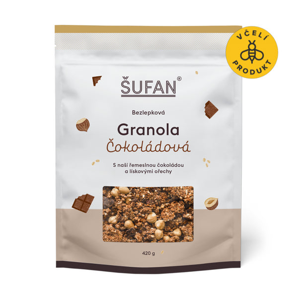 Šufan Granola čokoládová (sáček 420 g)