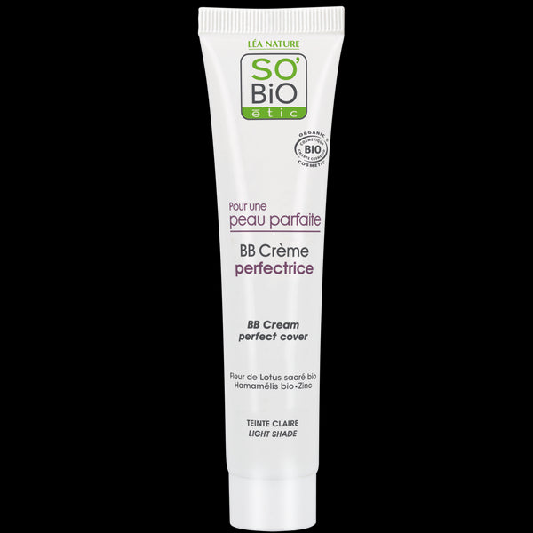SO’BiO étic BB krém pro dokonalou pleť - odstín Light BIO (40 ml)