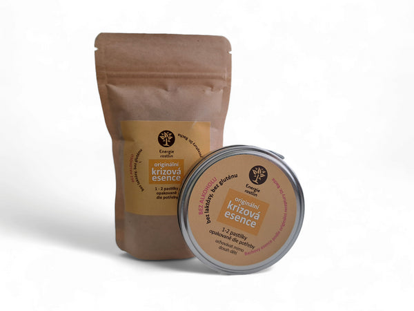 Energia rastlín Bachove esencie Krízová esencia - pastilky + prehr. náplň (50 g + 100 g)