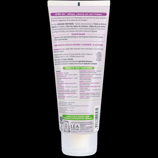 SO’BiO étic Kondicionér ochranný s ricinem a argininem BIO (200 ml)