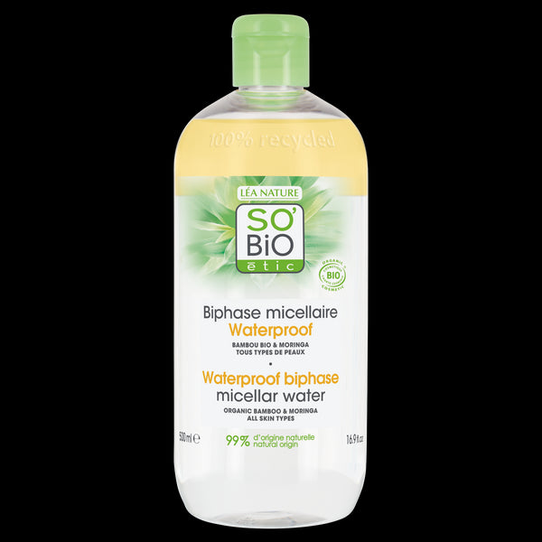 SO’BiO étic Voda micelární dvoufázová - Pur BAMBOO BIO (500 ml)