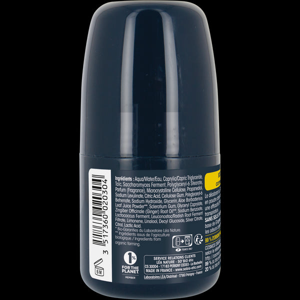 SO’BiO étic Deodorant roll-on 24h MEN - zázvor BIO (50 ml)