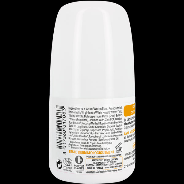 SO’BiO étic Deodorant roll-on 24h Nutrition+ s karité BIO (50 ml)