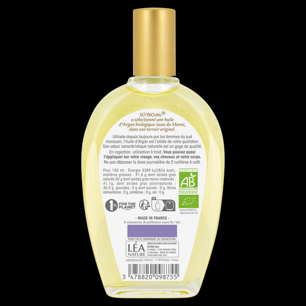 SO’BiO étic Arganový olej BIO (50 ml)