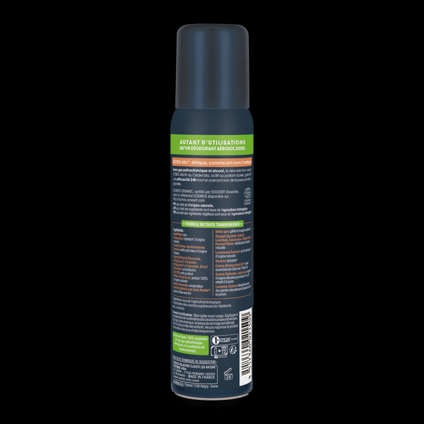 SO’BiO étic Deodorant přírodní ECO SPRAY 24h MEN - cedr BIO (100 ml)
