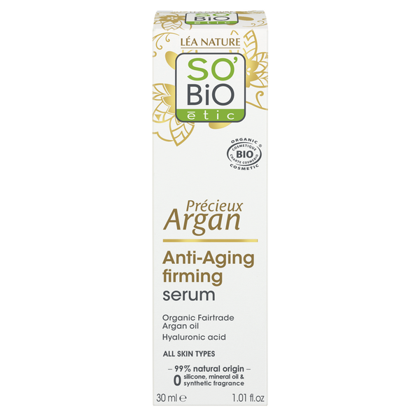 SO’BiO étic Anti-Age Precieux Argan Sérum zpevňující BIO (30 ml)