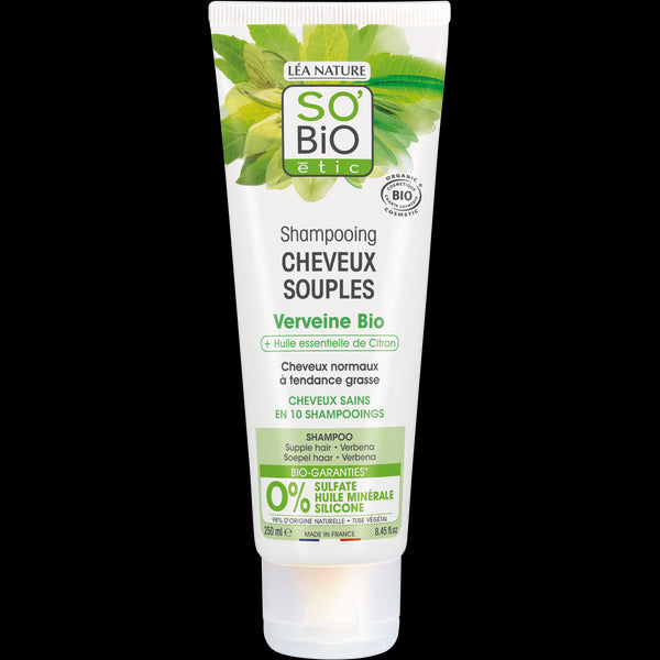 SO’BiO étic Šampon jemný verbena-citron BIO (250 ml)