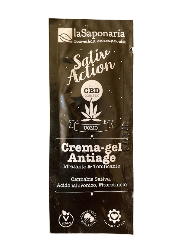 laSaponaria Pleťové sérum s konopným CBD pre mužov <tc>BIO</tc> (50 ml)