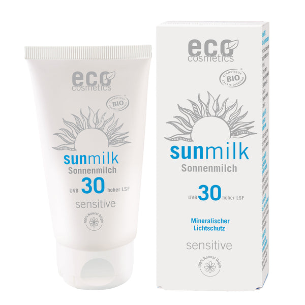 Eco Cosmetics Opalovací mléko SPF 30 Sensitive BIO (75 ml)