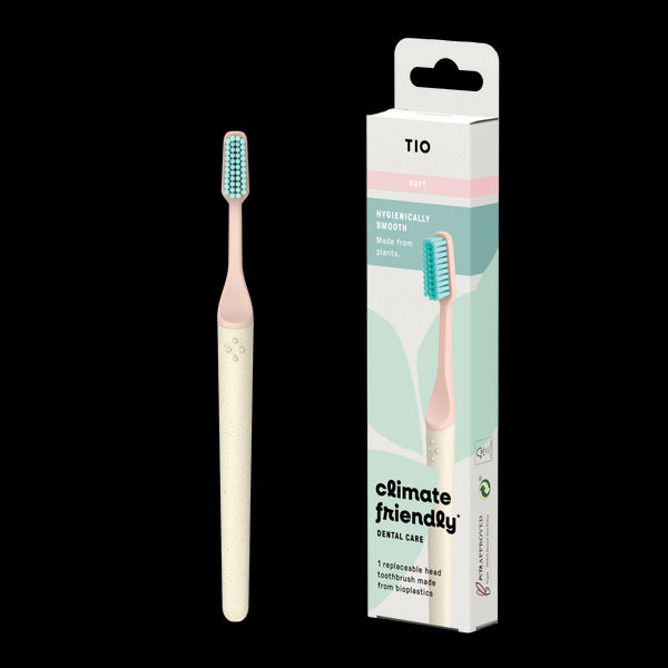 Zubná kefka TIO TIOBRUSH (mäkká) - Peach Blush