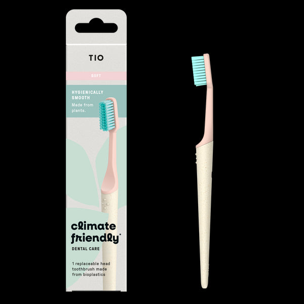 Zubná kefka TIO TIOBRUSH (mäkká) - Peach Blush