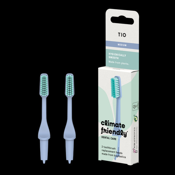 TIO TIOBRUSH Náhradné hlavice na zubnú kefku (stredné) - Arctic Punch - 2 ks