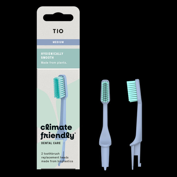 TIO TIOBRUSH Náhradné hlavice na zubnú kefku (stredné) - Arctic Punch - 2 ks