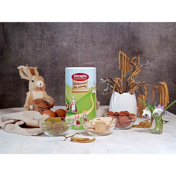 Zemanka Sušenky velikonoční v tubusu BIO (3 x 70 g)
