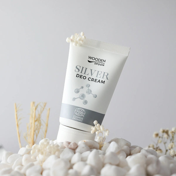 Wooden Spoon Krémový deodorant s mikrostříbrem a aplikátorem BIO (40 ml)