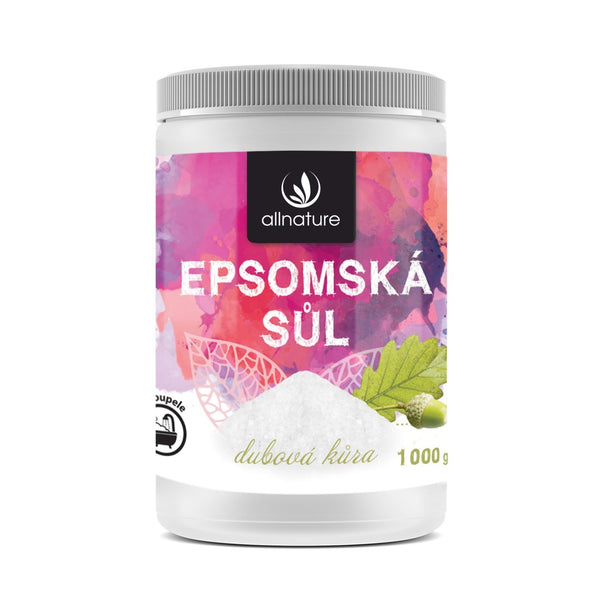Allnature Epsomská soľ Dubová kôra (1 kg)