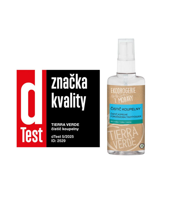 Tierra Verde Čistič kúpeľne s BIO mätou