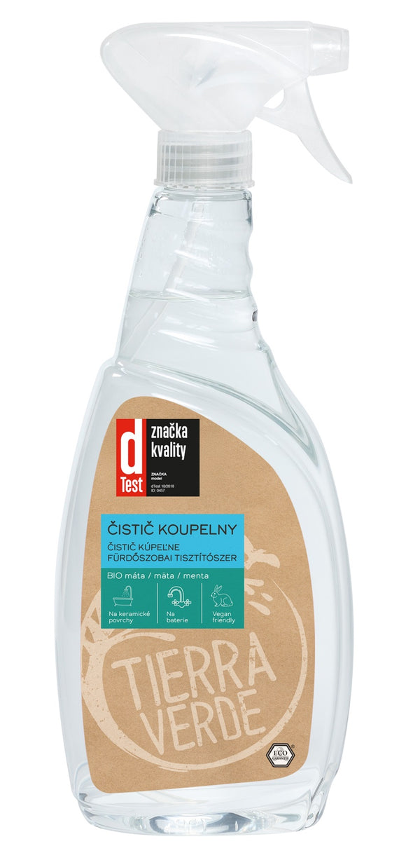 Tierra Verde Čistič kúpeľne s BIO mätou