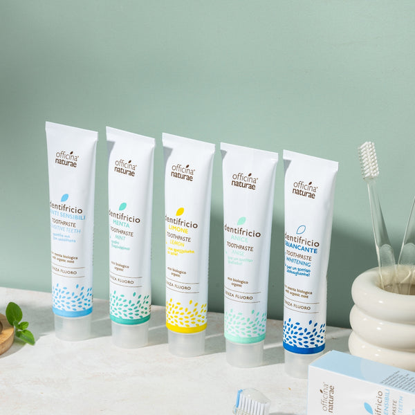 Officina Naturae bieliaca mätová zubná pasta Ecobio (75 ml)