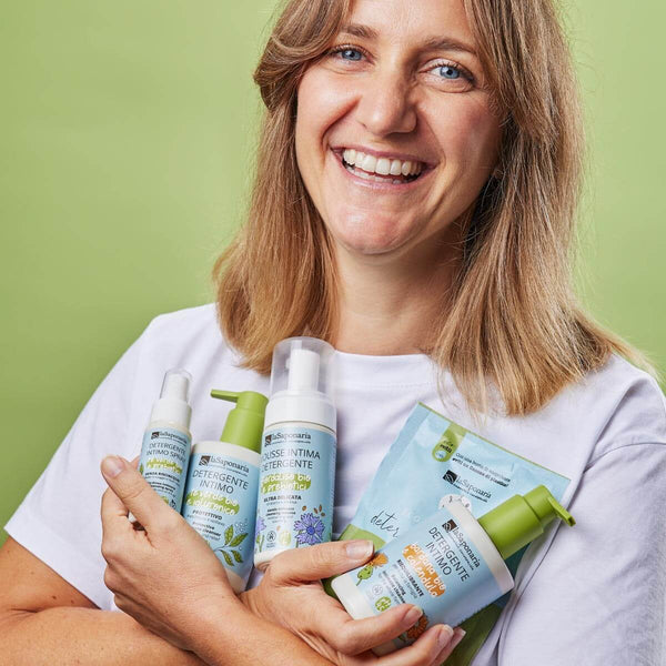 laSaponaria Intimní sprej bezoplachový se zeleným čajem BIO (50 ml)