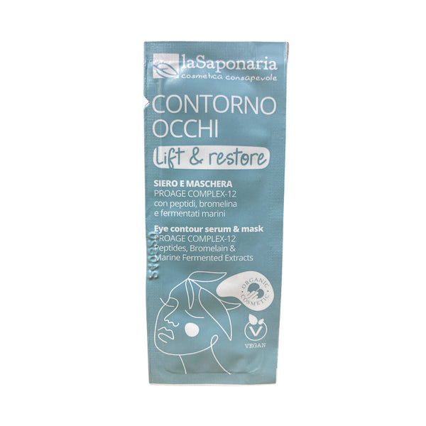 laSaponaria Sérum na oční okolí Lift & Restore BIO - vzorek (2 ml)