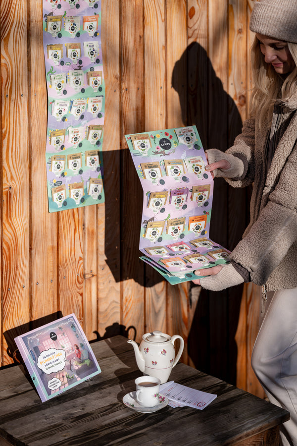 LEROS Čajový kalendář (28 + 1 nálev. sáčků) - Bylinkový únor s čistou hlavou