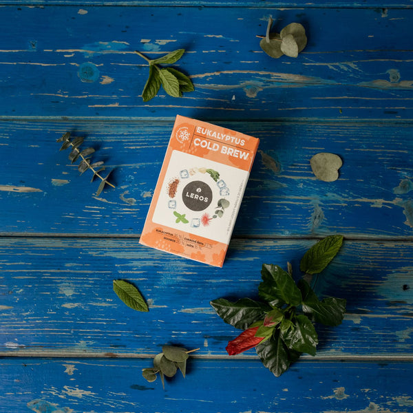 LEROS Bylinná směs Eukalyptus Cold Brew - nálev. sáčky (20 x 1,8 g)