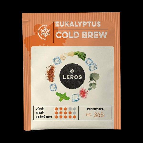 LEROS Bylinná směs Eukalyptus Cold Brew - nálev. sáčky (20 x 1,8 g)
